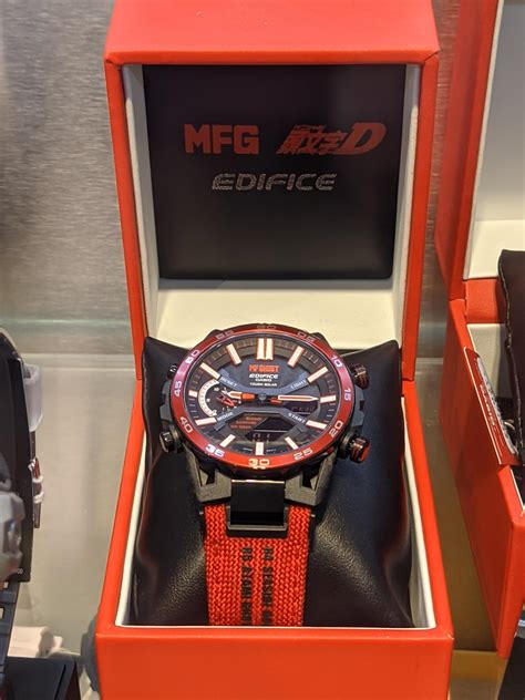 Initial D watch I found in a watch store in Dubai International Airport ...