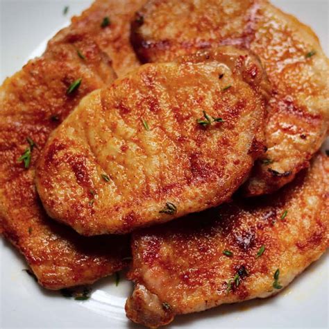 Air Fryer Thin Pork Chops - Savas Kitchen