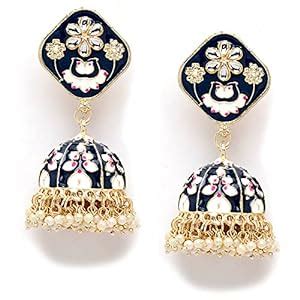 Shining Diva Fashion Latest Stylish Traditional Jhumka/Jhumki Earrings ...