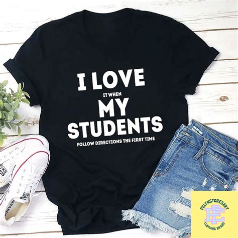 I Love My Students T-shirt, Funny Teacher Shirt, Teacher Life Vintage ...