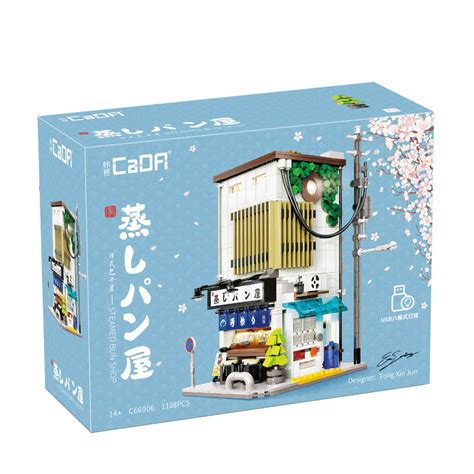 CaDA - C66006 - Japanese Steam Bun Shop - 1108 Pieces - LED Kit Includ ...