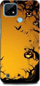 WallCraft Back Cover for Realme C21, RMX3201 HELLOWEEN HOUSE, MOON ...
