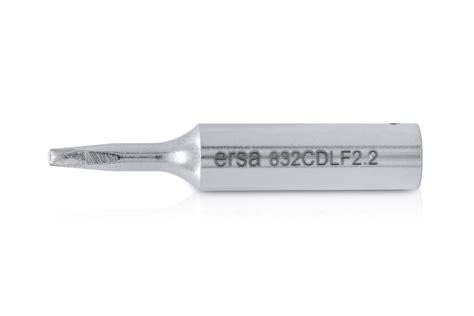 ERSADUR Lötspitze, gerade, meißelförmig, 2,2 mm – Ersa-Shop
