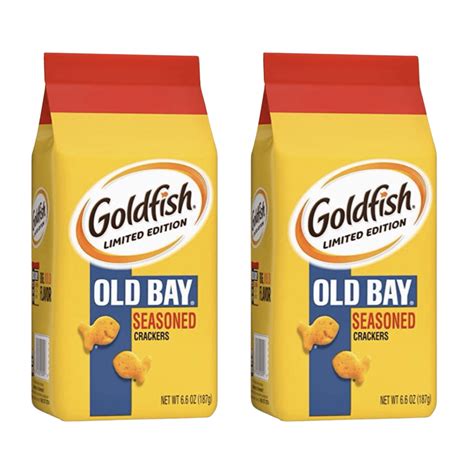 Goldfish Crackers Limited Edition Old Bay Seasoned Snack Crackers 6.6 ...