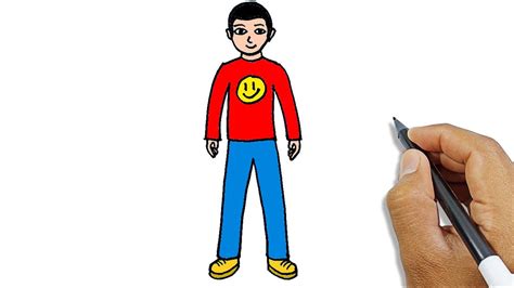 How to draw a simple human figure | Easy Drawing Ideas For Beginners ...