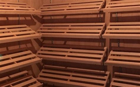 Walk-In Humidor Spanish Cedar Slotted Shelves | Your Elegant Bar