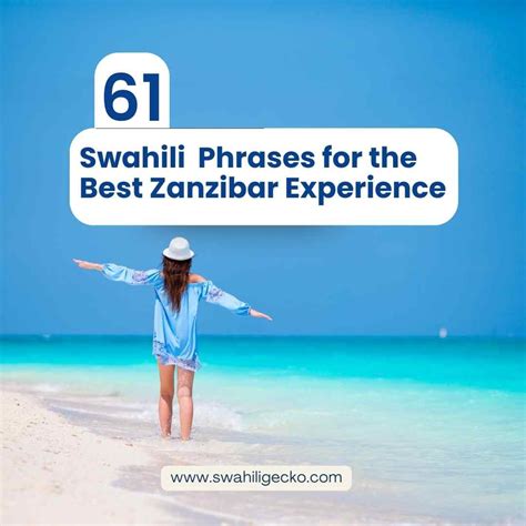 Zanzibar Swahili Quotes Zanzibar Beach Holidays Travel Guide, Cost