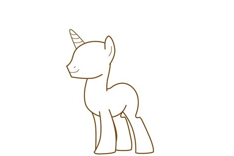 MLP Male Unicorn Base by MyLove4Ponies on DeviantArt