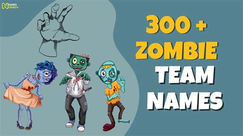 330+ Zombie Team Names - Names Crunch