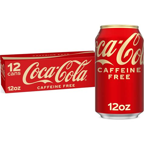 Amazon.com : Caffeine Free Coca-Cola, 12 fl oz, 12 Pack : Grocery ...