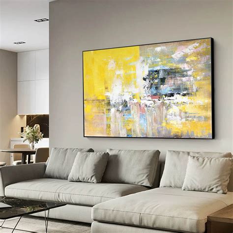 Oversized Wall Art Canvas, Large Abstract Painting on Canvas,large ...