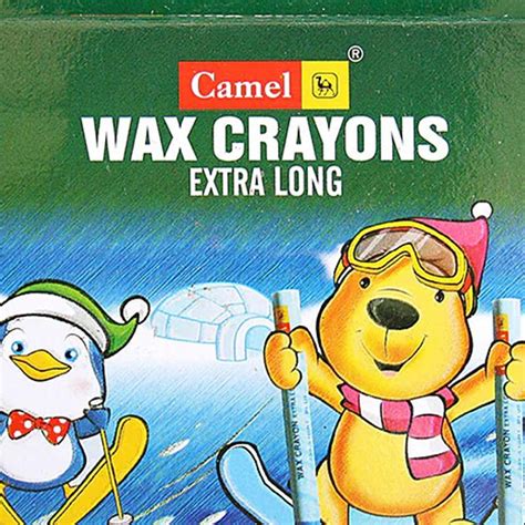 Camlin Kokuyo Wax Crayons, Extra Long, Pack of 16