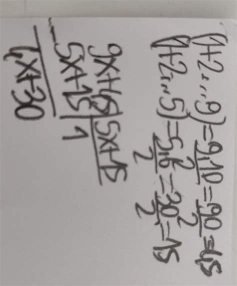 P(x) = (x+1)+(x+2)+...+(x+9) polinomu Q(x) = (x+1)+(x+2) + ... + (x+5 ...