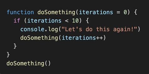 Image result for Recursion in JavaScript with 2 Parameters