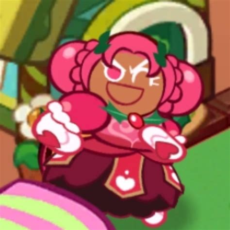 Hollyberry Cookie | Cookie run, Edible cookies, Cookies