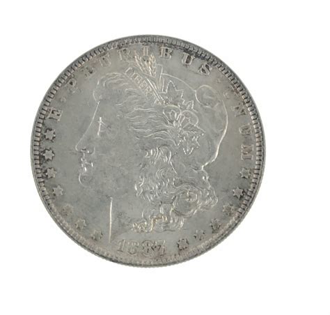 Lot - 1887 MORGAN SILVER DOLLAR