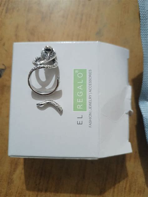 El Regalo Retro Long Spiral Antique Opening Unisex Finger Rings ...