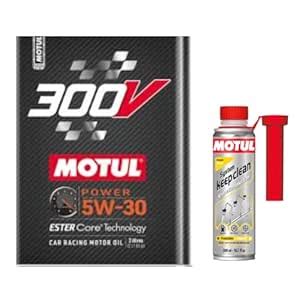 Motul 300V Power Racing 5W30 100% synthetic ester core hign performance ...