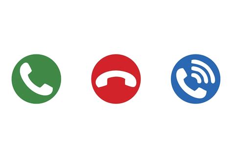 Phone icons set vector illustration flat design style isolated on white ...