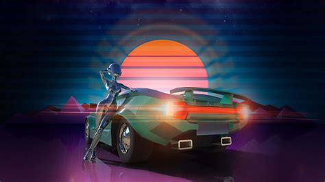 Image result for Synthwave Background