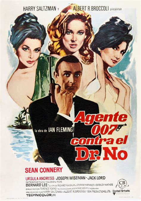 Dr. No (1962) | Agente 007, James bond, Filmes vintage