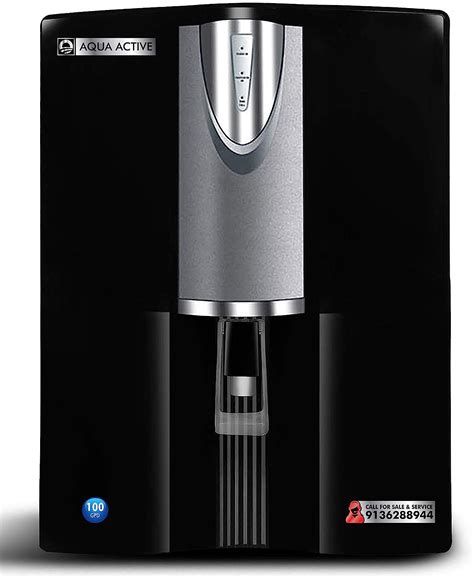 Aqua Active Misty RO+UV+PH+CU Water Reverse Osmosis 100GPD Water ...