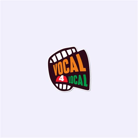Vocal for Local Sticker – Phorba