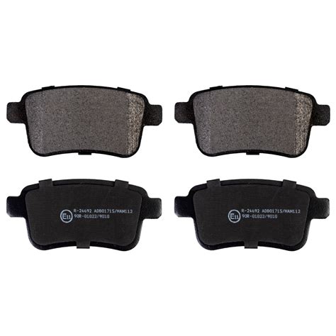 febi | 16897 | Juego de forros de freno | bilstein group partsfinder ...