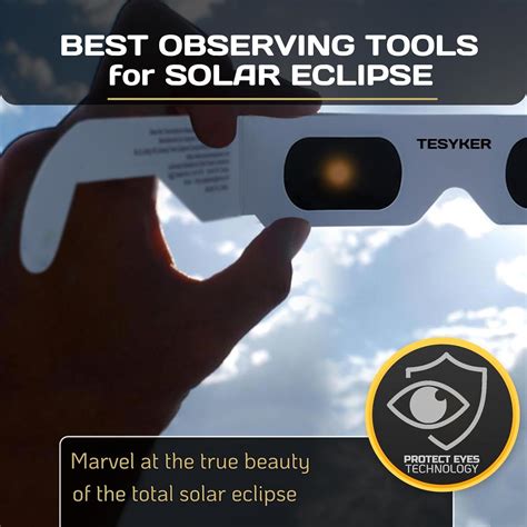 Gafas Eclipse, paquete de 12 gafas de eclipse solar de papel con ...