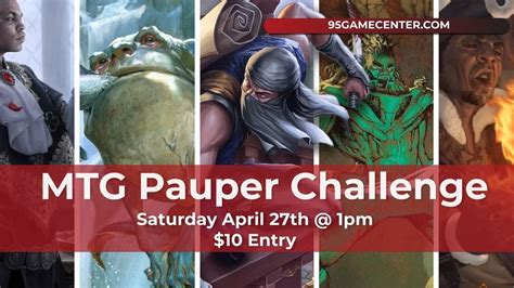 MTG - $10 Pauper Challenge, 95 Game Center, Elsmere, 27 April 2024 ...