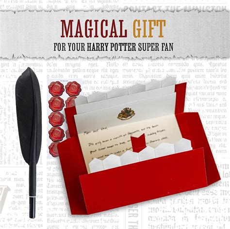 Buy Paladone Harry Potter Letter Writing Gift Set with Howlers, Quill ...