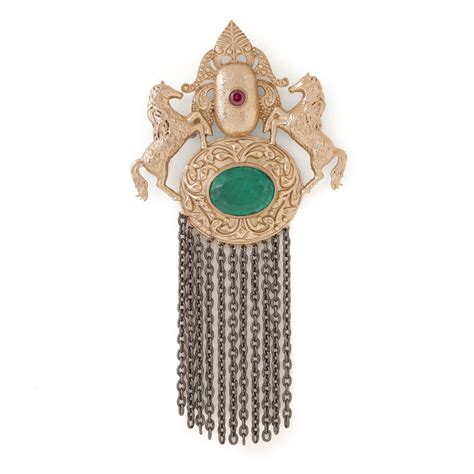 Buy Sawaar-e-Noor Brooch For Women | Indyverse