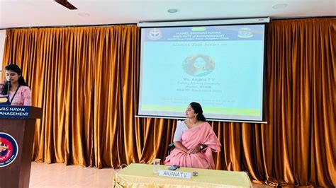 Alumni Talk Series by Ms. Anjana T V Faculty, Srinivas University ...