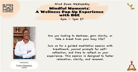 Mindful Moments: A Wellness Pop-Up Experience with BGC, May 29 2024 ...
