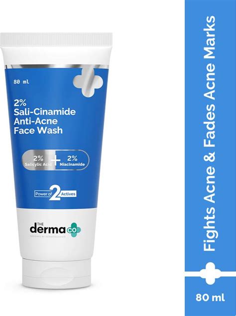 The Derma Co Sali-Cinamide Anti-Acne with 2% Salicylic Acid & 2% ...