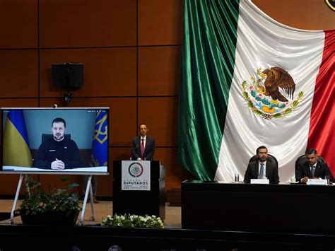 Ukraine’s Zelenskyy addresses Mexican congress, denounces critics ...