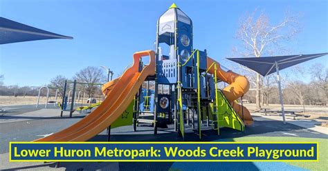 New Lower Huron Metropark Playground- Ultimate Thrilling Space Theme