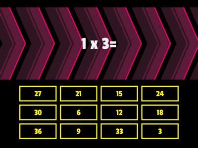 16 times table quiz - Teaching resources