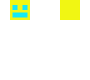 Geometry dash cube | Minecraft Skin