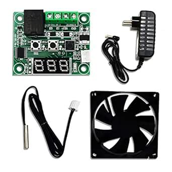 DecorSecrets 12V DC W1209 Digital Temperature Controller Thermostat ...