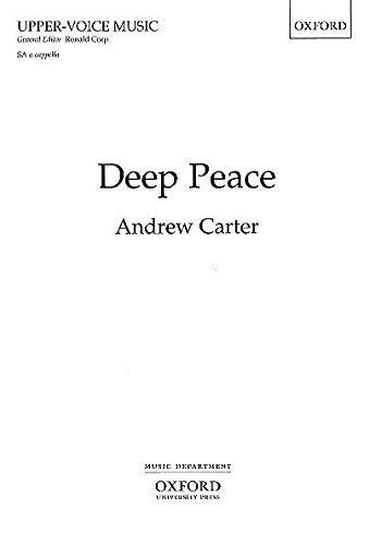 Buy Deep Peace: SATB vocal score Book Online at Low Prices in India ...