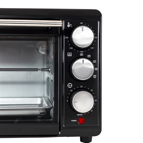 Kelvinator 20L Oven Toaster Griller (OTG), Black, KOTGR00220