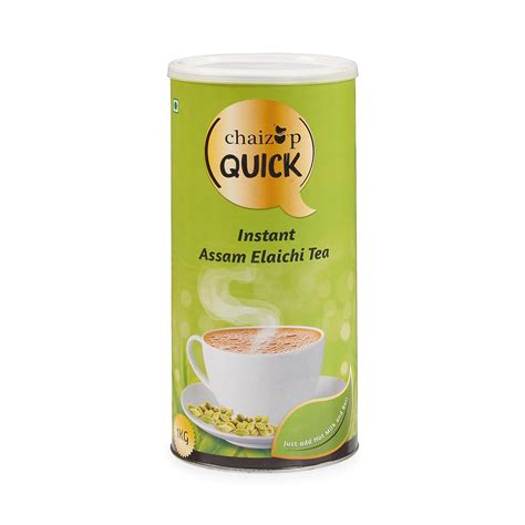 Chaizup Quick 1 Min Instant Assam Elaichi Tea Premix - 1kg Can | Assam ...