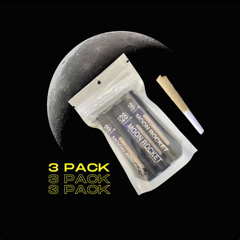 528 - London Pound Cake - Moon Rocket - w/ Kief (3pk) - 3.6 Grams ...