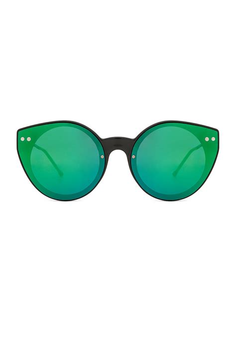 Spitfire Alpha 2 in Black & Green Mirror | REVOLVE