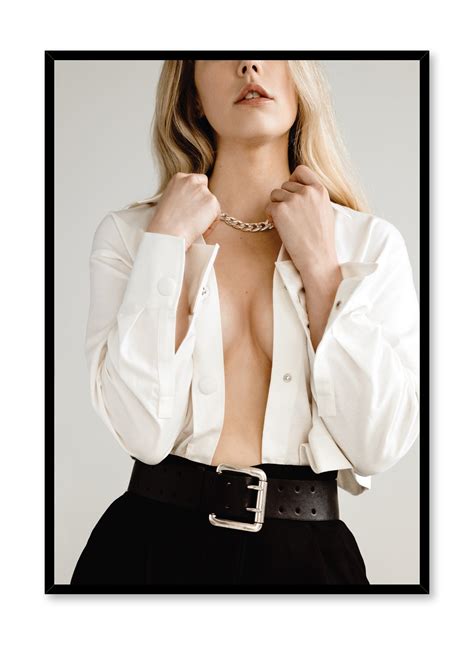 Sophisticated Woman Fashion Photography Poster | Buy at Opposite Wall