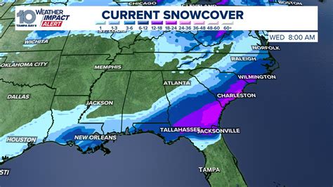 MAP: Where snow fell in Florida | January 2025 | wtsp.com