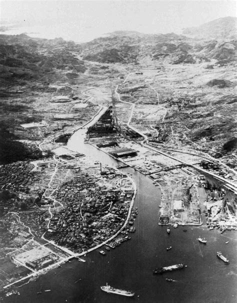 原爆から1年後の長崎市の航空写真＝1946年8月3日、米軍撮影（64/64）－ナガサキ、フィルムの記憶：朝日新聞デジタル