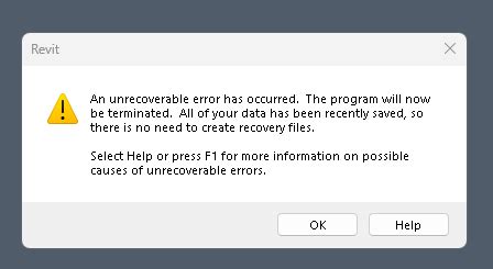 Image result for Revit Error File Not Opening