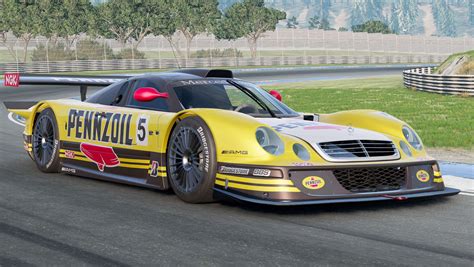 Mercedes-Benz CLK GTR AMG Coupe (C297) 1999 for BeamNG Drive